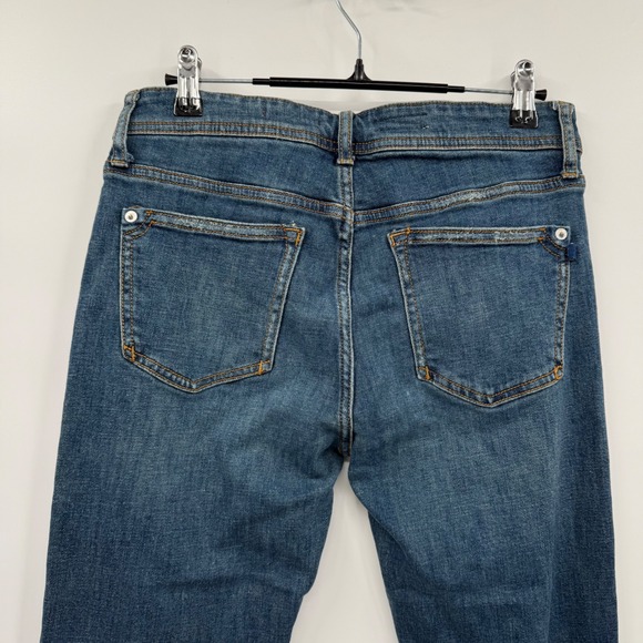 Pilcro Women's Blue Distressed‎ Skinny Jeans Size 26 - Picture 6 of 11